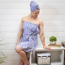 Lavender Flow Quick Dry Body Wrap