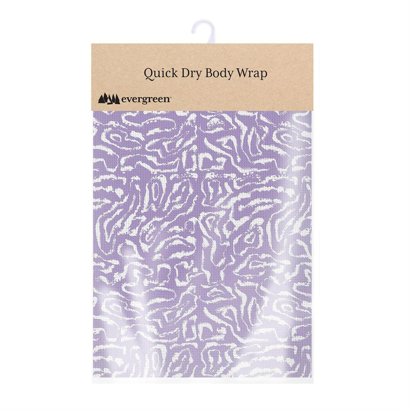 Lavender Flow Quick Dry Body Wrap