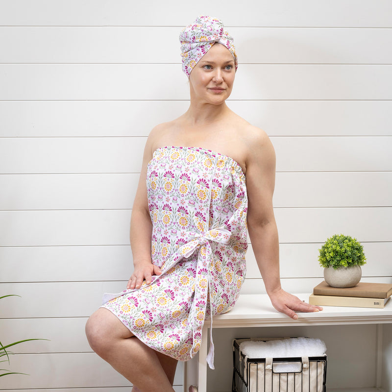 Magenta Joy Quick Dry Hair Wrap