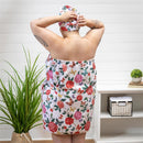 Butterfly Toile Quick Dry Hair Wrap