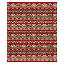 Woodland Storybook Plush Blanket, Scallop Motif, 60"L x 50"W