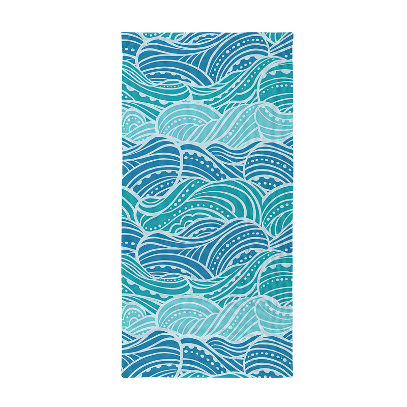 Make Waves Quick Dry Towel and Matching Carrying Case, 60" x 30"