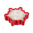 Heartfelt Cheer Candle, Ceramic Snowflake Shaped Soy Blend Wax Candle, CDU