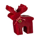 Shades of Emerald Candle, Reindeer Shaped Wax Candle with Bell, CDU