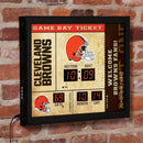 Scoreboard Wall Clock, Cleveland Browns