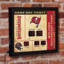 Scoreboard Wall Clock, Tampa Bay Buccaneers