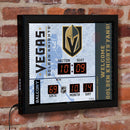 Scoreboard Wall Clock, Vegas Golden Knights