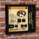Scoreboard Wall Clock, University of Missouri