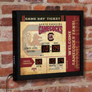 Scoreboard Wall Clock, South Carolina