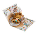 New Baby Bear Paper Pop Up Card