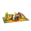 Farm Paper Pop Up Card