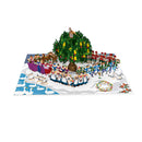 Twelve Days of Christmas Paper Pop Up Card