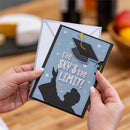 The Sky's the limited Graduation Manual Motion Card