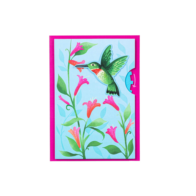 Hummingbird Manual Motion Card