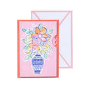 A Bouquet of Happiness just for You  Manual Motion Card