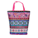 Geometric Tapestry Compact Tote Bag
