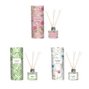 Evergreen Gifts,Glass Fragrance Diffuser with Reeds,3.54x3.54x8.89 Inches