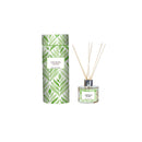 Evergreen Gifts,Glass Fragrance Diffuser with Reeds,3.54x3.54x8.89 Inches