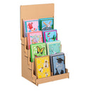 Greeting Card Wood Tabletop Display