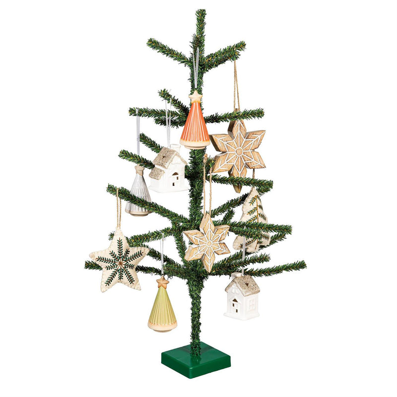 Home Display Christmas Tree Green Ornament Tabletop Display, 28"H
