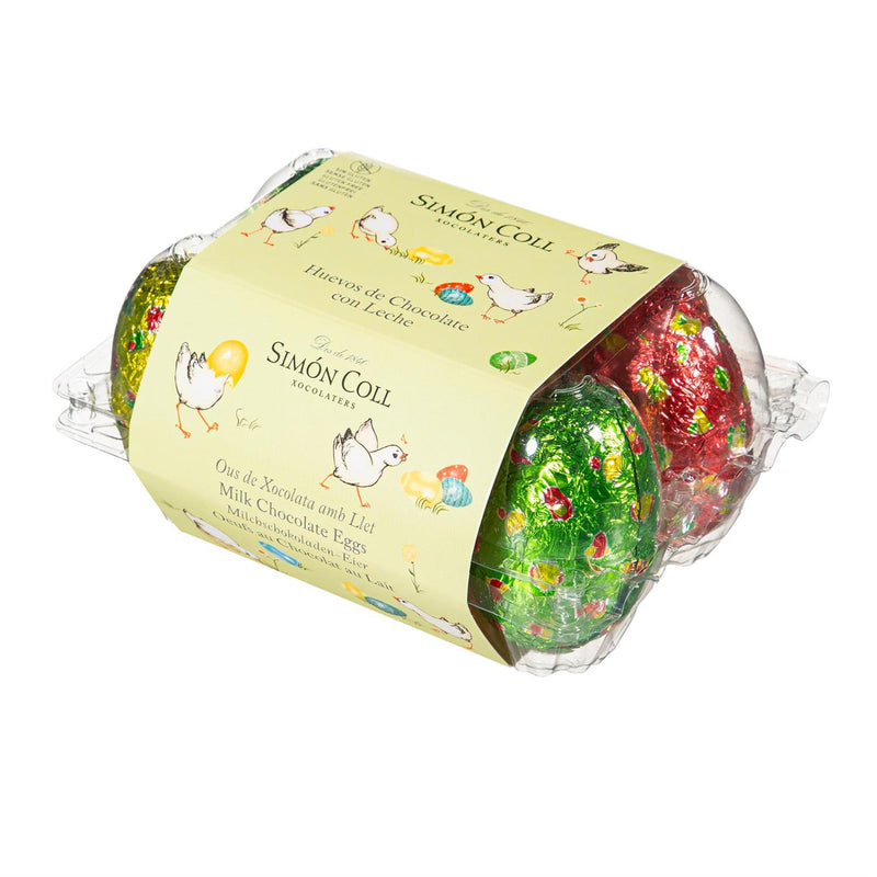 Milk Chocolate Egg Carton, 3 Asst, 150g/5.3oz