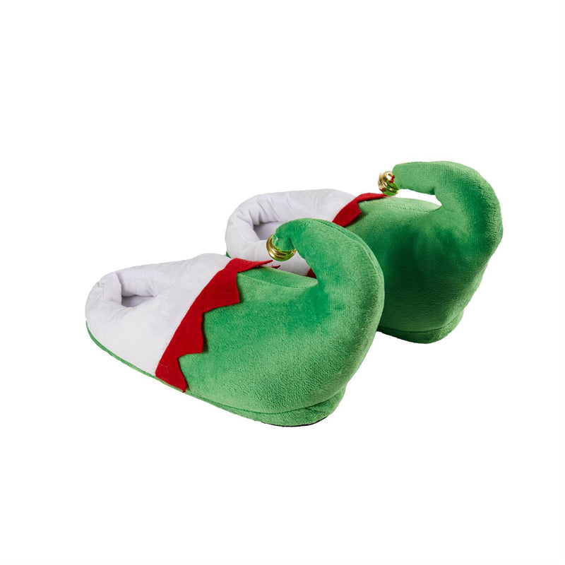 Holiday Slippers, Elf with Bell