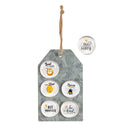 1.25" Round Magnet Set in CDU, Bee