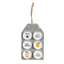 1.25" Round Magnet Set in CDU, Bee