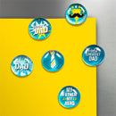 Round Magnet Set in CDU, Dad