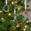 1.75" Crystal Holiday Icon Hanging Decor in CDU