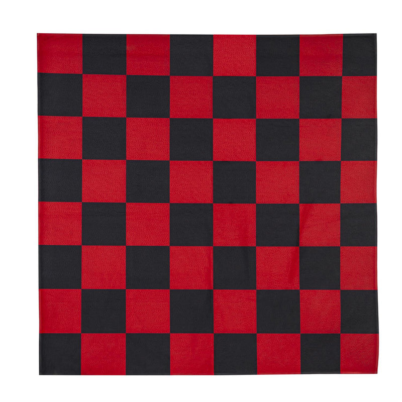 Outdoor Reversible Game Set with Storage Bag, Checkers/Chess