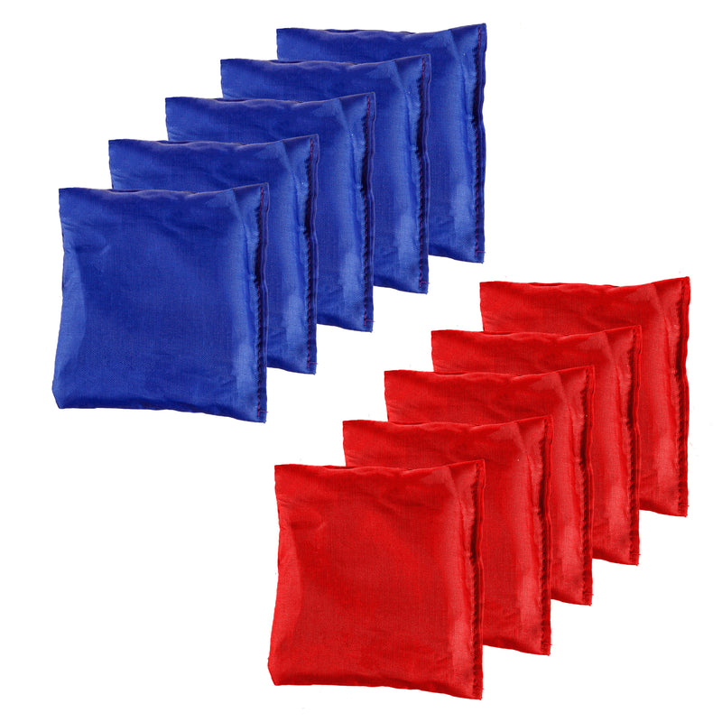 Outdoor Reversible Game Set with Storage Bag, Tick-Tack-Toe/Bullseye,7oyg002