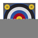 Outdoor Reversible Game Set with Storage Bag, Three In A Row/Target Toss