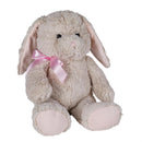12" Plush Bunny with Pink Bow