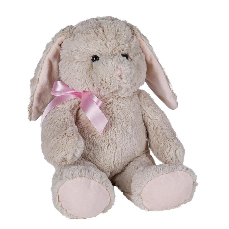 12" Plush Bunny with Pink Bow