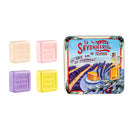 Bar Soap Set in Tin Gift Box in CDU, Lavender Fields