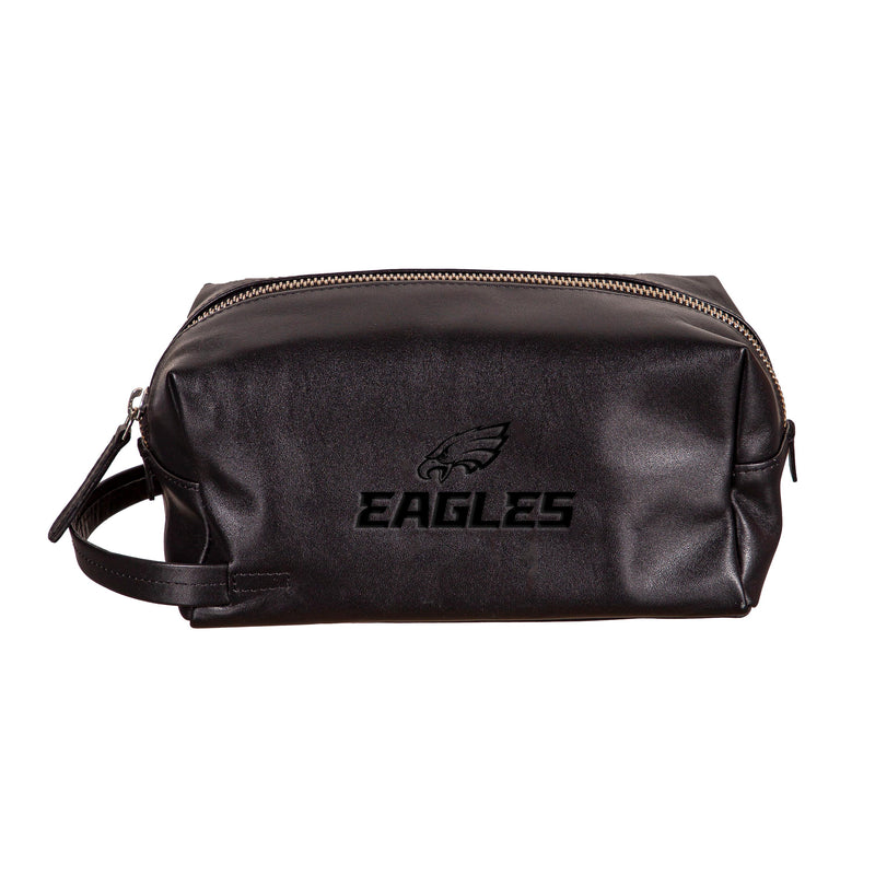 Philadelphia Eagles, Embossed Toiletry Bag, Black