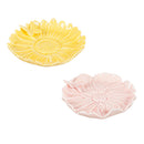 6" Ceramic Flower Shaped Trinket Dish in CDU