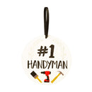 Wood Hanging Décor with Medal Display, World's Best Dad