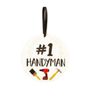 Wood Hanging Décor with Medal Display, World's Best Dad