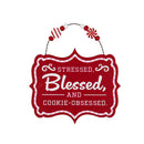 6.5" Wood Signs with Baking Messaging on Display