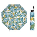 Coastal Citrus Hydrangeas Compact Manual Umbrella