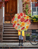 Evergreen Gifts,Changing Seasons Compact Manual Umbrella,38.2x38.2x22.44 Inches