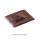 Front Pocket Wallet w/ RFID Blocking, Cleveland Browns, Brown