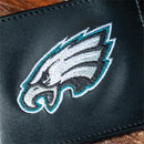 Philadelphia Eagles Black Bi-Fold Embroidered Wallet w/ RFID Blocking
