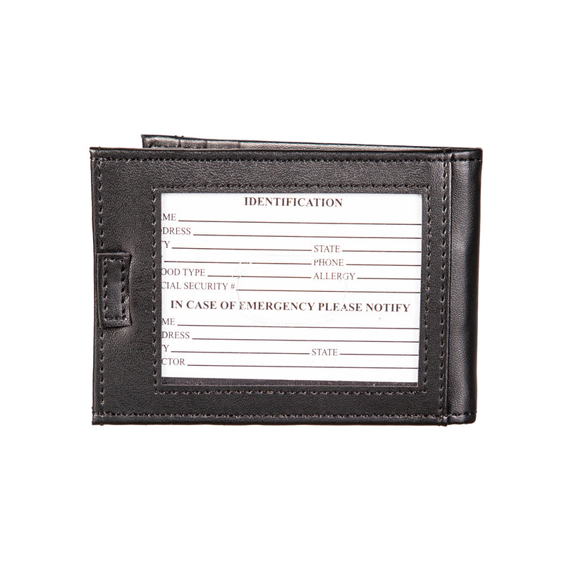 Front Pocket Wallet w/ RFID Blocking, Pittsburgh Steelers, Black
