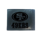 Front Pocket Wallet w/ RFID Blocking, San Francisco 49ers, Black