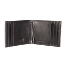 Front Pocket Wallet w/ RFID Blocking, Los Angeles Rams, Black