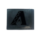 Arizona Diamondbacks Front Pocket Wallet w/ RFID Blocking Black
