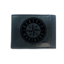 Seattle Mariners Front Pocket Wallet w/ RFID Blocking Black